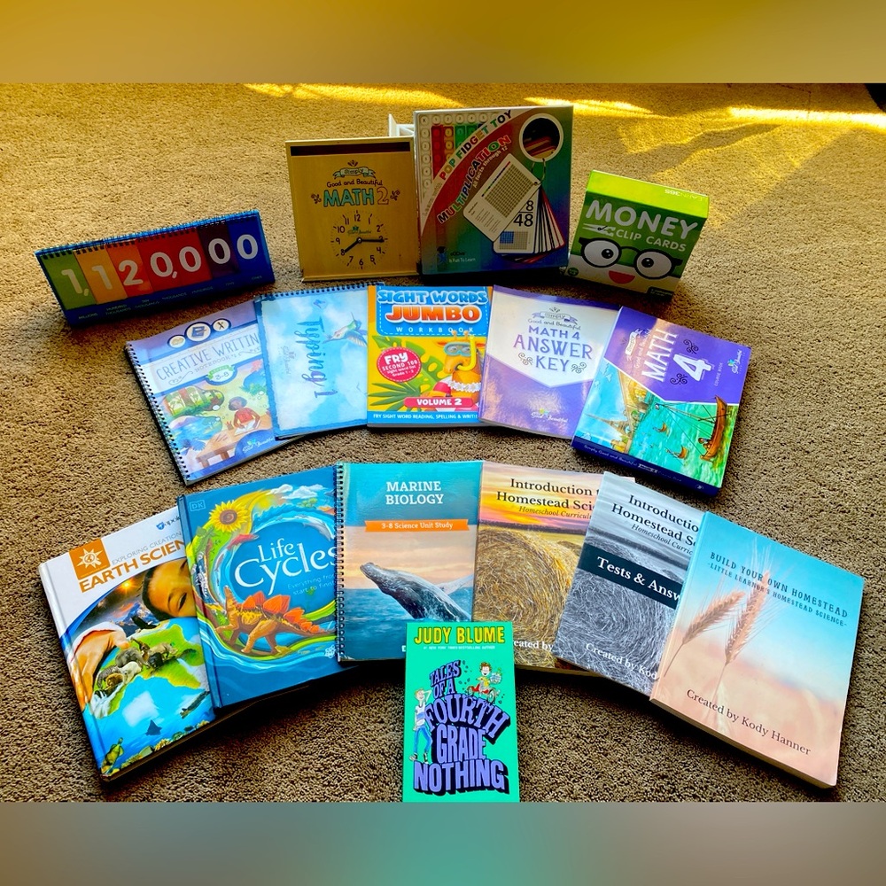 School/Homeschool workbook set!!